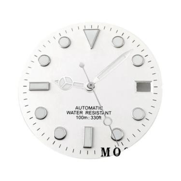 Imagem de Mostrador De Relógio Luminoso De 28,5mm Com Ponteiros Compatível Com M