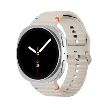 Imagem de Pulseira De Silicone Esportiva Para Samsung Galaxy Watch 8 Classic 46m