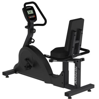 Imagem de Bicicleta Horizontal Profissional Athletic 1600BH Suporta 150kg 8 níveis Disco de inérc...