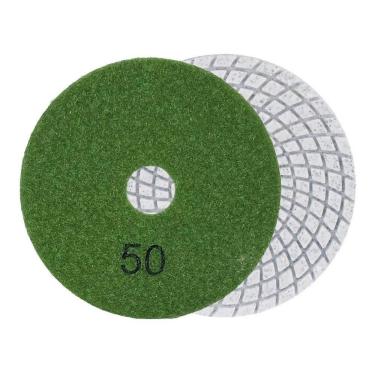 Imagem de Lixa Diamantada Branca Polir Mármore Granito Porcelanato G50