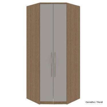 Imagem de Guarda Roupa Modulado 02 Portas 245cm 02 Gavetas Canto Closet Setiba -