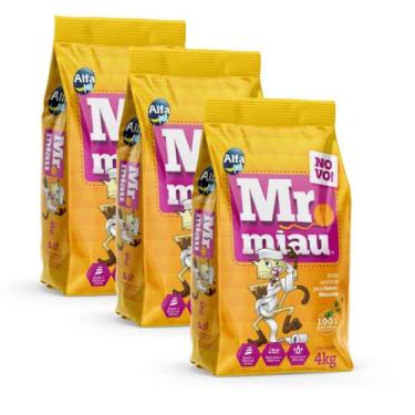 Imagem de Areia Higiênica para Gatos Mr Miau Granulação Fina e Anti Odor Super A