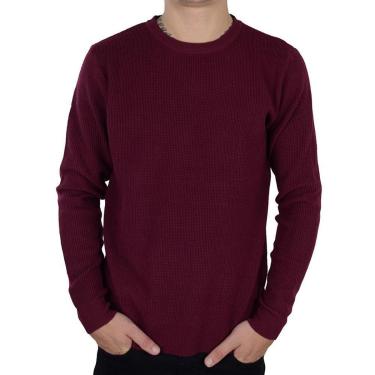 Imagem de Blusa Tricot Masculina Broken Rules Sueter Vinho - 590214-Masculino