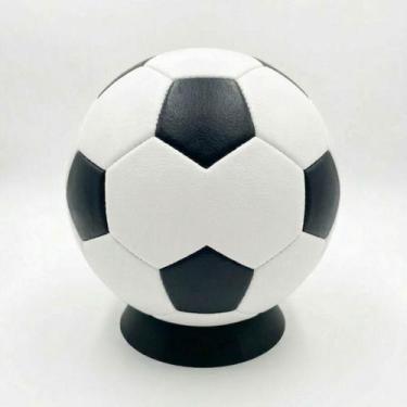 Imagem de Suporte de Mesa Expositor Para Bola Futebol Basquete Vôlei Cor:PretoTa