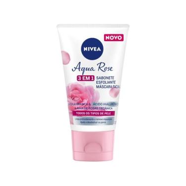 Imagem de Sabonete Gel Facial Nivea Petals Aqua Rose 3 em 1 - 150ml, 1, 150ml