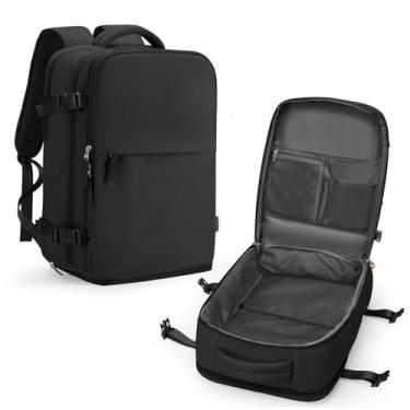 Imagem de coowoz Mochila feminina masculina de viagem aprovada por companhias aéreas para laptop...