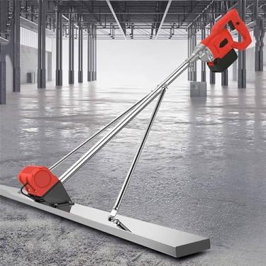 Imagem de Ferramenta de acabamento Corete, alimentada por bateria, 6000 Rpm 150 CM Régua de nivelamento de superfície Corete, máquina vibratória elétrica para acabamento de cimento para mesa sem fio