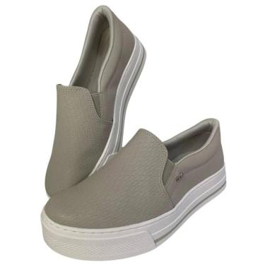 Imagem de Tênis Feminino Slip On Fácil Calce Conforto Casual Via Marte
