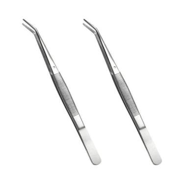 Imagem de Conjunto De Pinças De Aço Inoxidável Multiuso Para Arte Em Unhas, Cris