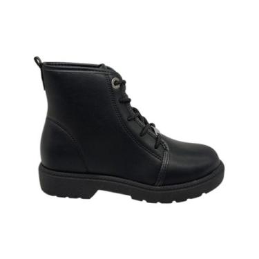 Imagem de Bota Feminina Infantil Cano Baixo Coturno Confortável Molekinha 216413