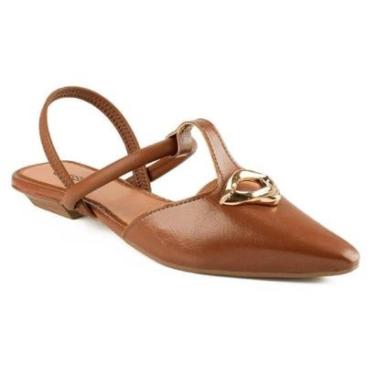 Imagem de Mule Mississipi Sapato Feminino Confortável MF543 Calce Fácil Elástico-Feminino