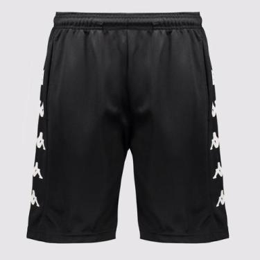 Imagem de Calção Kappa Long Com Bolso Preto, M