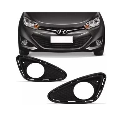 Imagem de Grade Parachoque Hilux Pickup 2016 2017 2018 Preta Com Furo - Marca Im