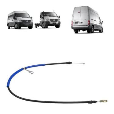 Imagem de Cabo do freio traseiro ford transit 2009 a 2014 lado direito 6c112a635