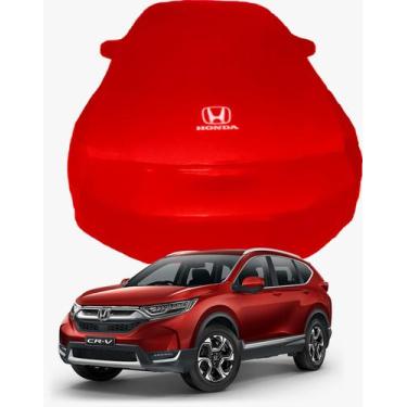 Imagem de Capa de Carro Honda CR-V Tecido  Lycra Premium - Cadilhe Capas, Vermel
