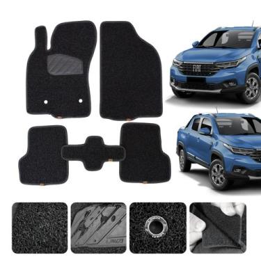 Imagem de Tapete Capacho Automotivo para Nova Strada Cabine Dupla 2020 a 2025 Li