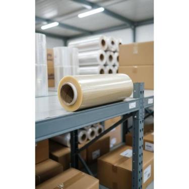 Imagem de Filme Stretch PVC 38cmx300m: Proteção e Conservação Perfeita - Congrat