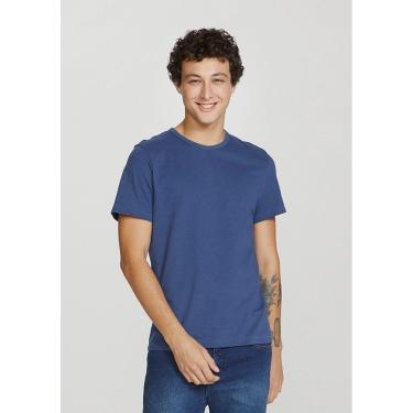Imagem de Camiseta Básica Masculina Slim Mangas Curtas-Masculino