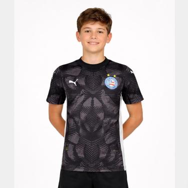 Imagem de Camisa Puma EC Bahia I 2025 Infantil Masculina-Masculino