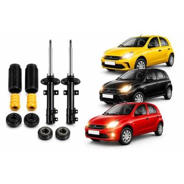 Imagem de Par de Amortecedor Dianteiro Ford Ká Fiesta 1997 á 2013 com kit batent
