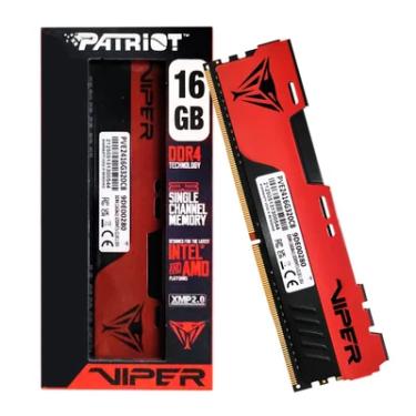 Imagem de Memória Patriot Viper, 16GB, 3200MHz, Para Desktop - PVE2416G320C8