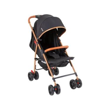 Imagem de Carrinho de Bebê Avanti Trixx até 15kg, Preto e Marrom