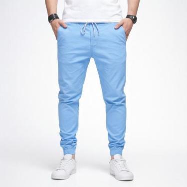 Imagem de Calça Denim Masculina Jogger com Elastano Linha Premium - Volgue, Jean