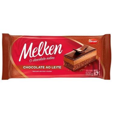 Imagem de Chocolate Melken Ao Leite Barra 500g - Harald