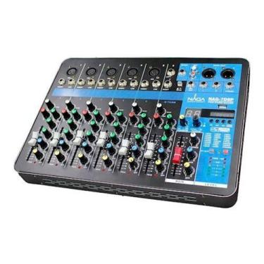 Imagem de Mesa De Som 7 Canais 24 Efeitos Usb Bluetooth Nag-7dsp Mxt