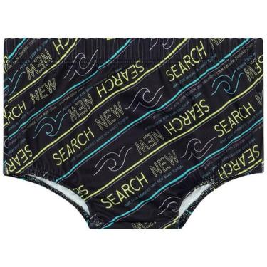 Imagem de Sunga Inf Masculina Boxer Tchibum Kamylus 1 ao 16 , Preto, 1