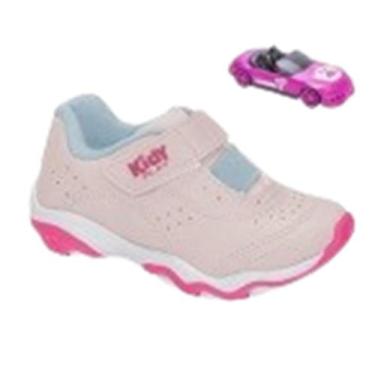 Imagem de Tênis Infantil Kidy Respitec Menina, Cor, Nude, Azul, Pink, 26
