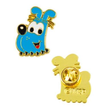Imagem de Botton Pin Broche Metal Turma da Mônica Personagens:Bidu - Taimes