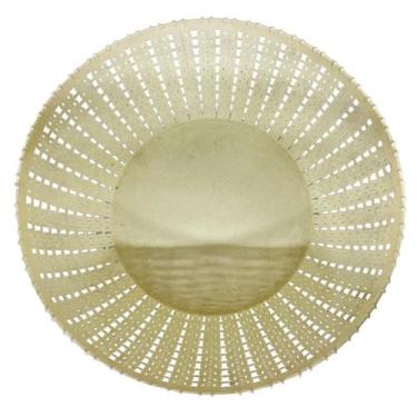 Imagem de Saladeira  Vazada Redonda De Plástico 24,5cm Multiuso Media  - Huvi, B