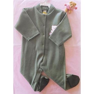 Imagem de Macacão infantil para dormir - CrisBel, Verde