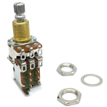 Imagem de Potenciometro guitarra Push Push AC250K Logaritimo VPP4 - SPIRIT