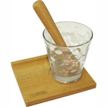 Imagem de Kit Caipirinha Retangular Sem Faca Com 3 Peças - 10239211 - Tramontina