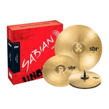 Imagem de Set de Pratos 14 16 20 Sabian SBR Performance Set