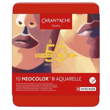 Imagem de Giz Neocolor II Aquarelável Caran d Ache Portrait - Caran d'Ache