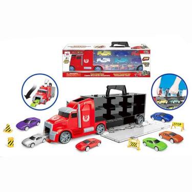 Imagem de Caminhão Vermelho Maleta de Transporte 666-11G - COML Belatorre
