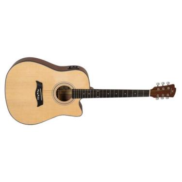 Imagem de Violao Eletroacústico Michael Vmf400 Folk Cutaway Cor:Sitka, Sitka