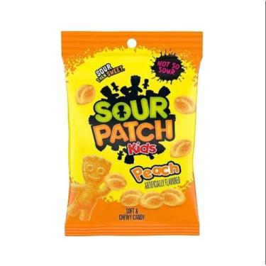 Imagem de Bala sour patch sabores importada sabores:bala sour patch pessego 80g