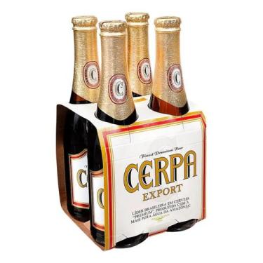 Imagem de Cerveja Cerpa Export Long Neck 350ml com 6 unidades