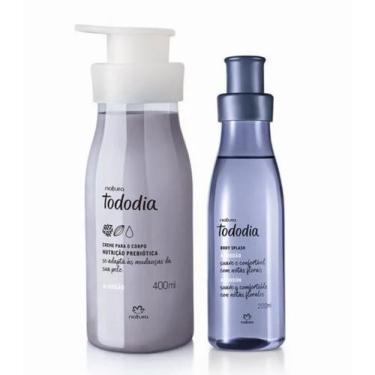 Imagem de Kit Creme Nutritivo e Body Splash Tododia Algodão (2 produtos) - Natur