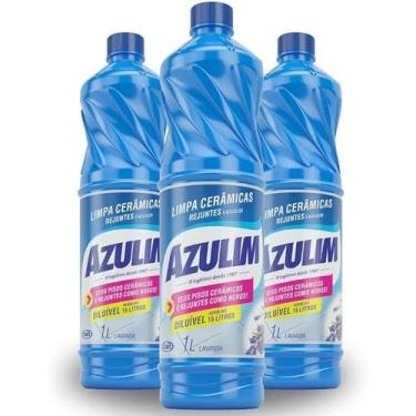 Imagem de 3 unidades Azulim Limpeza Para Pisos de Ceramica Rejuntes e Azulejos A
