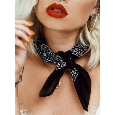 Imagem de Lenço BANDANA Floral Tradicional CORES Unissex - Rei Look