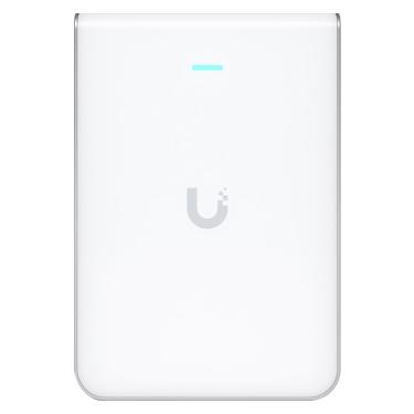 Imagem de Access Point Ubiquiti U7-pro-wall Wi-Fi 7 com 6GHz e Desempenho Profissional Branco 300+