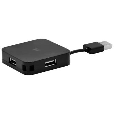 Imagem de Hub USB HB-420 4 Portas USB 2.0 Desempenho Confiavel Durabilidade Preto Mtek Original com Garantia