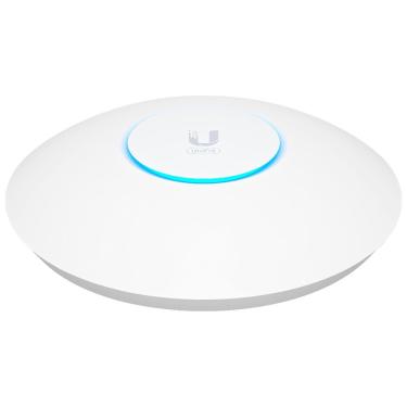 Imagem de Access Point U6-pro Wi-Fi 6 com 1PoE e 5300Mbps Branco Ubiquiti 2.4GHZ 5GHZ 1WAN