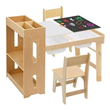 Imagem de Mesa de Arte Infantil 6 em 1 WINGYZ com Armazenamento