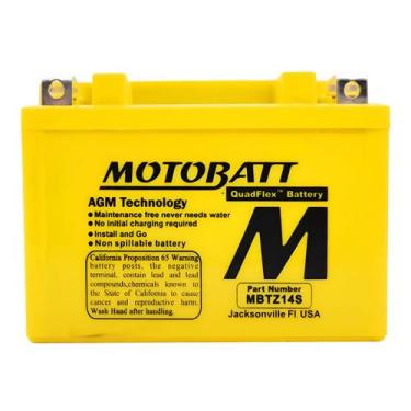 Imagem de Bateria Bmw 650 V-Stron Comet 250 650 Mirage 250 650 Ninja Zx11 Mbtz14